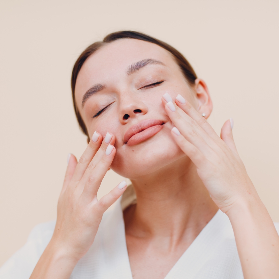 Woman with brighter, smoother skin after Chemical Peel treatment