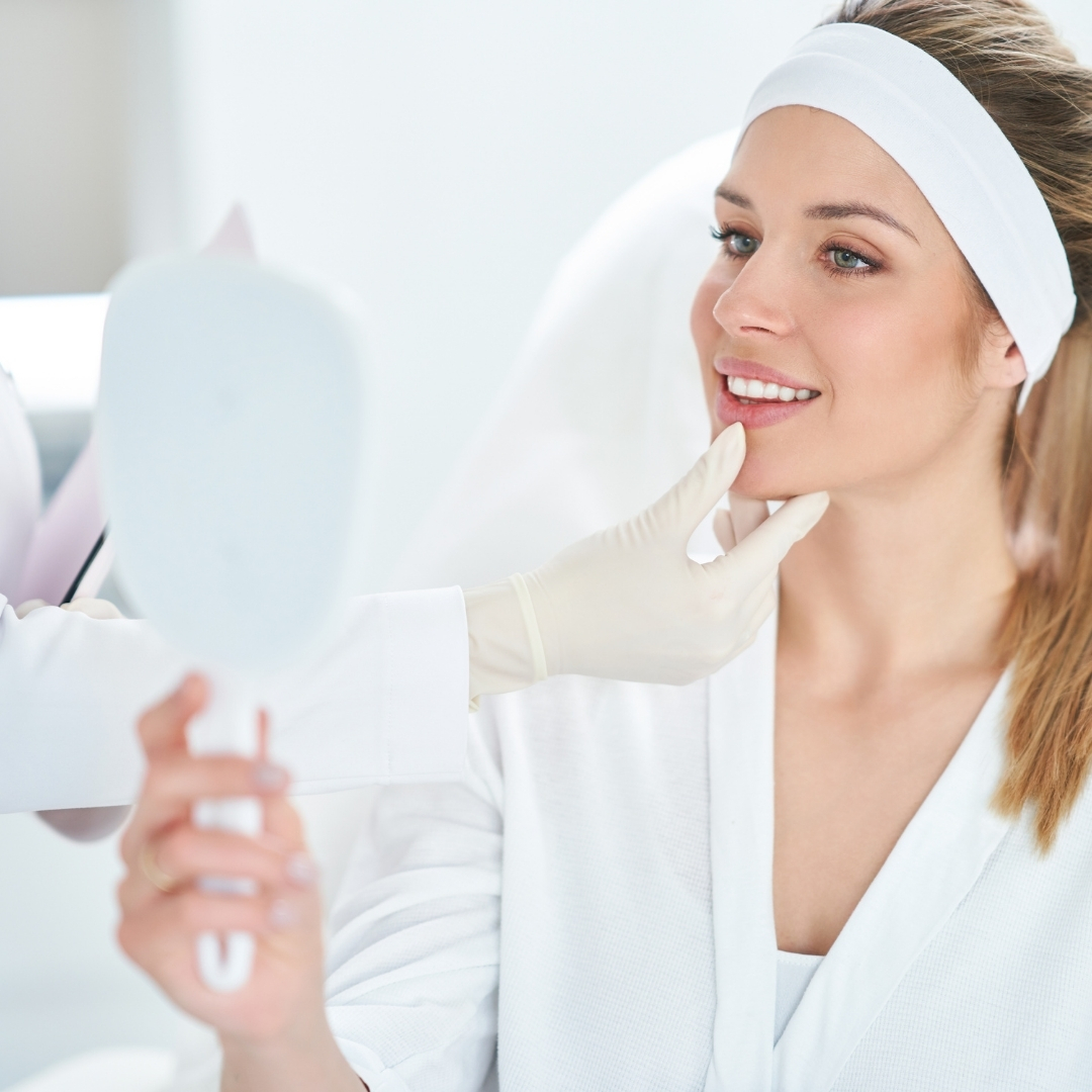 Woman with hydrated, firmer-looking skin after Profhilo treatment